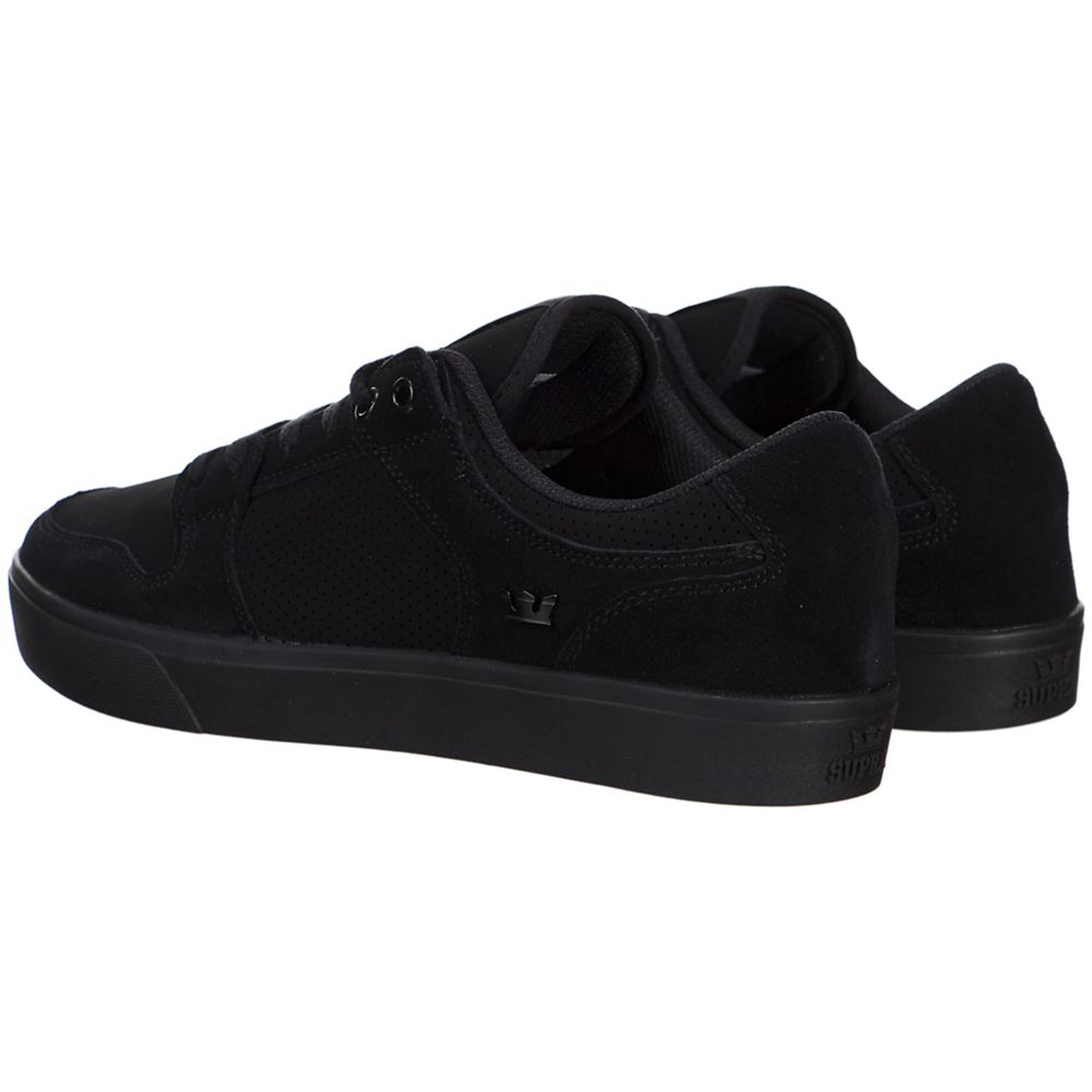 Baskets Basses Supra Vaider LC Noir Black/Black Homme | CXI-90840766